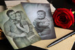 Vintage memories close up