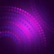Abstract purple background with circles