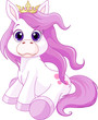 Cute horse princess