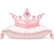 Crown on the pillow