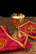 Foto: Block gavel and wig Block gavel and wig