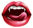 Vampire lips