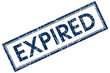 expired stamp