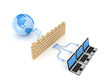 Firewall concept.
