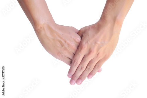 Photo: Man hand Man hand