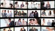 Video: Montage presenting people at work Montage presenting people at work