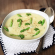Spargelcemesuppe rustikal