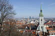 The view of Bratislava, Slovakia