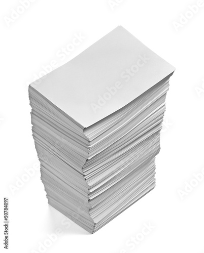 Photo: stack of papers documents office business stack of papers documents office business