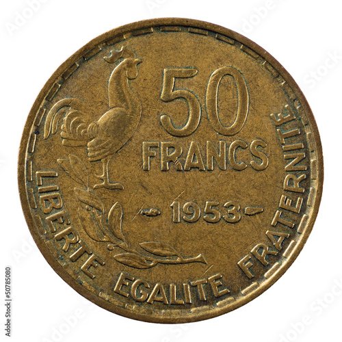 Photo: Vintage France coin Vintage France coin