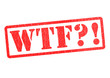 WTF?! Rubber Stamp