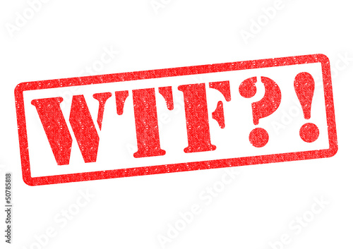 Illustration: WTF?! Rubber Stamp WTF?! Rubber Stamp
