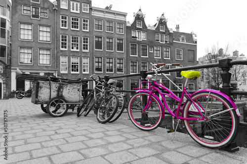 Photo: pink bicycle pink bicycle