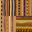 Set of  color patterns primitive tribal pattern