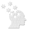 puzzle game solution head silhouette mind brain
