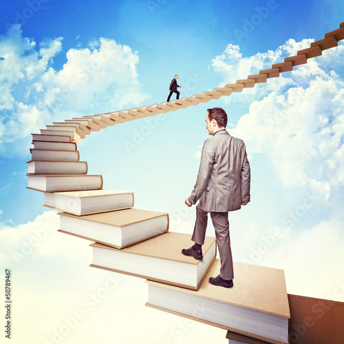 Photo: knowledge stair knowledge stair