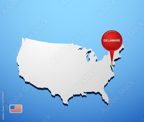 Vector: Delaware Delaware