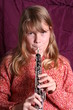 Mädchen mit Oboe