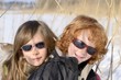 portrait enfants, hiver
