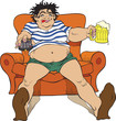 Woman and beer