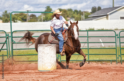 Photo: Barrel Racer Barrel Racer