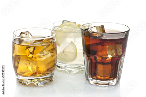Photo: Three cocktails Three cocktails