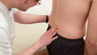 Patient at the physiotherapy