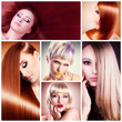Hair collage