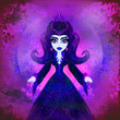 Grand dark Witch. raster version