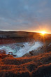 Gullfoss waterfall iceland