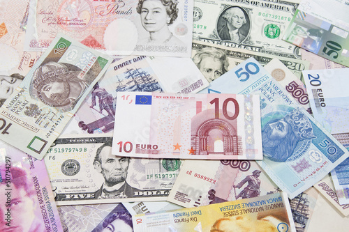 Photo: International currencies International currencies