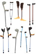 crutches and prosthetic devices