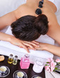 Photo: woman getting spa massage woman getting spa massage