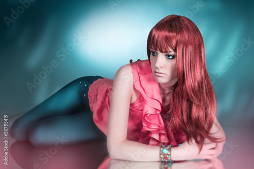 Photo: Pastellrot / haircolors 26_2 Pastellrot / haircolors 26_2