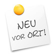 Zettel - neu vor Ort