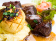 cuisine Boudin Noir on table