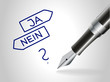 Ja - Nein