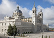 canvas print picture - Madrid  -  Almudena cathedral in morning light