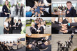 Business Collage extra groß