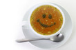 Gemüsebrühe und Smiley
