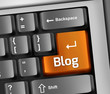 Keyboard Illustration "Blog"