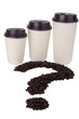 Disposable coffee cups