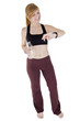 Photo: Female in sport clothes Female in sport clothes