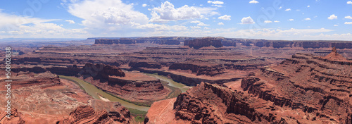 Photo: Panoramic view of Dead horse view in Utah Panoramic view of Dead horse view in Utah