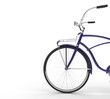 Purple Vintage Bicycle