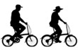 Large cyclists