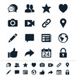 Social network icons