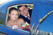 portrait of bride and groom
