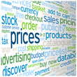 "PRICES" Tag Cloud (quote products services info contact button)