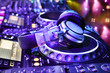 Dj Mixer With Headphones